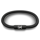 Ultra X Solid Black Cord NOTCH Bracelet