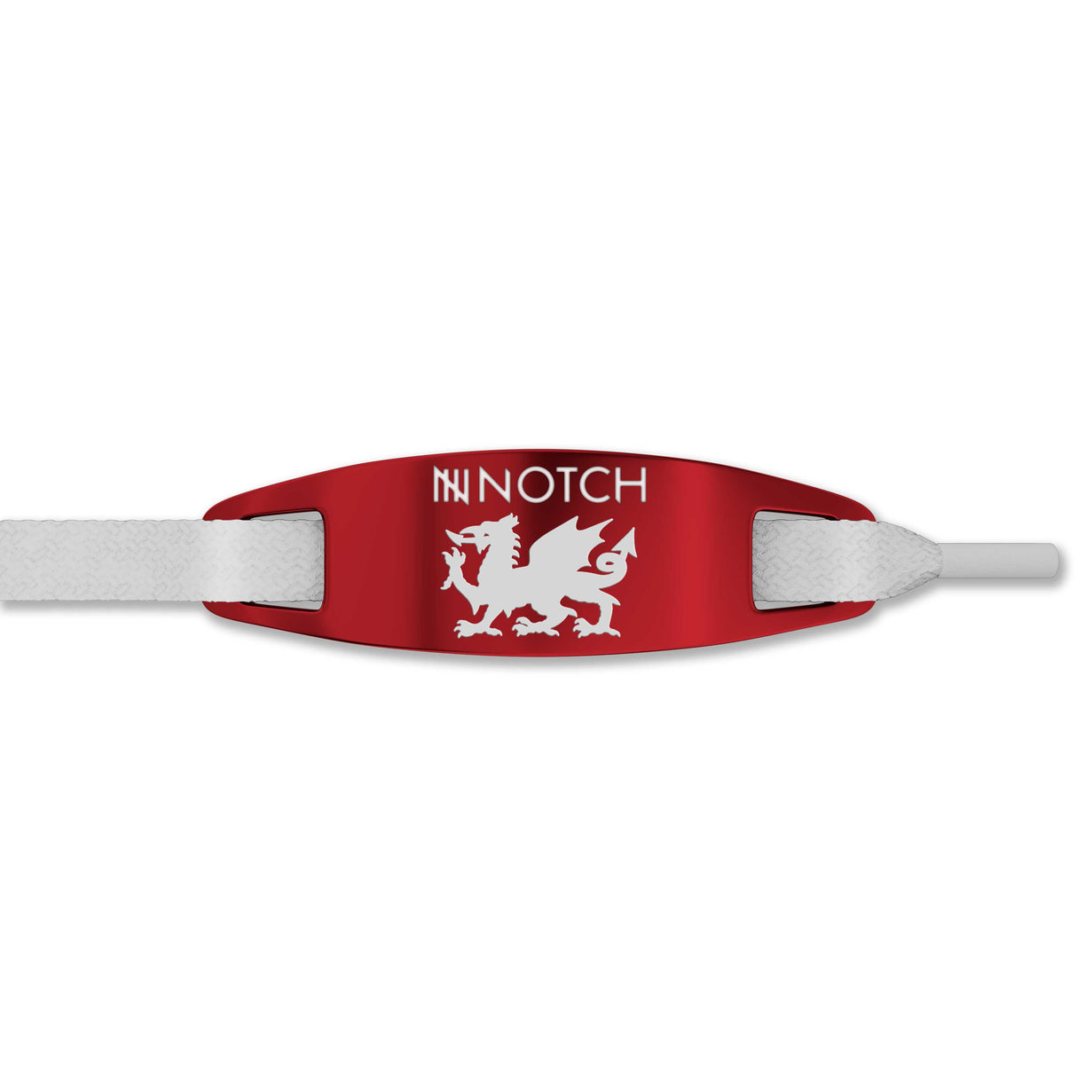 Welsh Dragon NOTCH Lace Tag