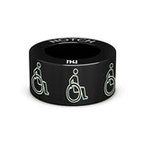 Wheelchair Stick Person NOTCH Charm