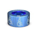Wheelchair Stick Person NOTCH Charm