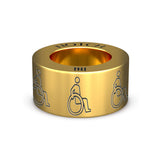 Wheelchair Stick Person NOTCH Charm