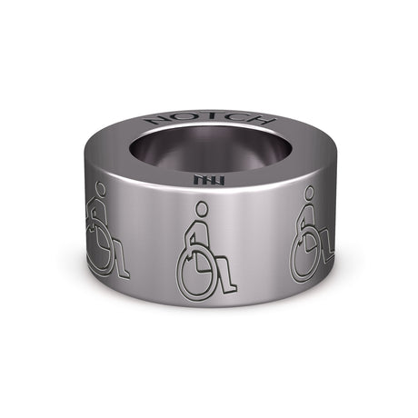 Wheelchair Stick Person NOTCH Charm
