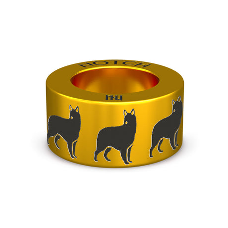 White Swiss Shepherd Dog NOTCH Charm