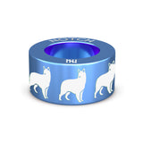 White Swiss Shepherd Dog NOTCH Charm