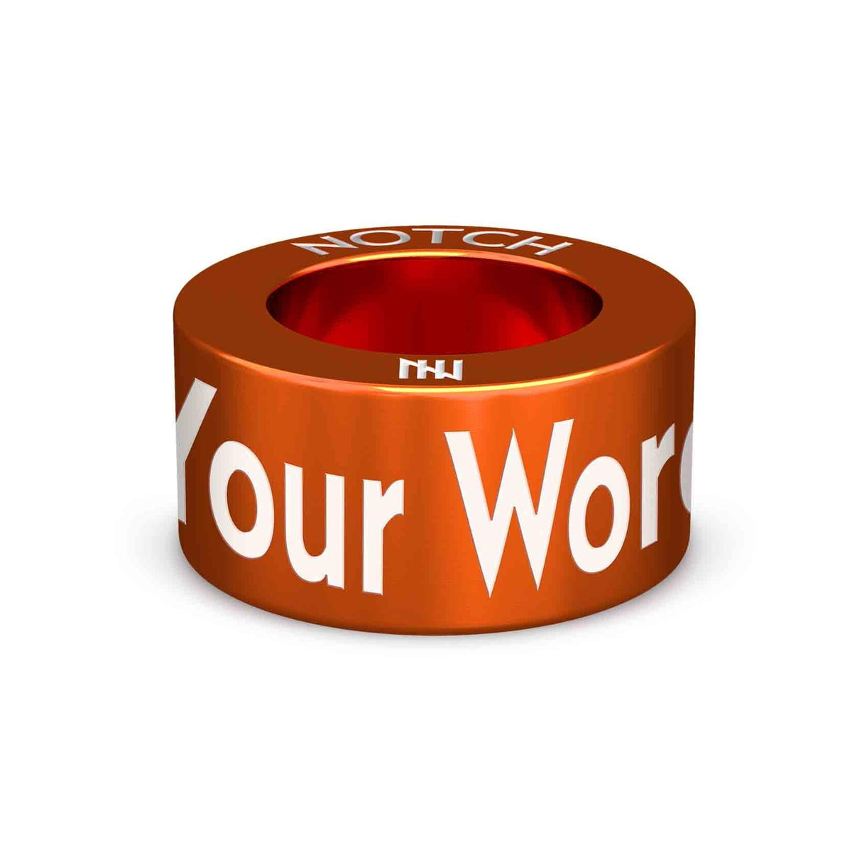 Tiger Orange Personalised NOTCH Charm