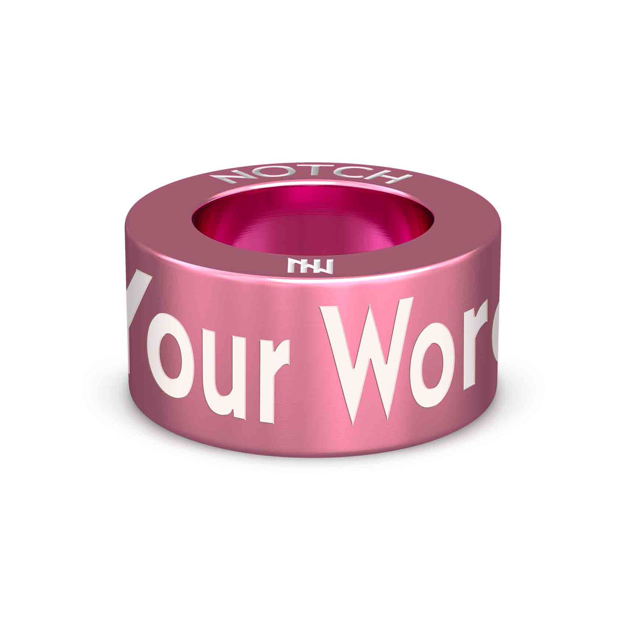 Pretty-in-Pink Personalised NOTCH Charm