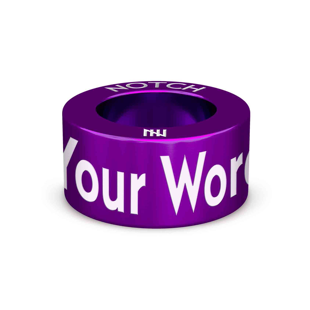 Pukka Purple Personalised NOTCH Charm