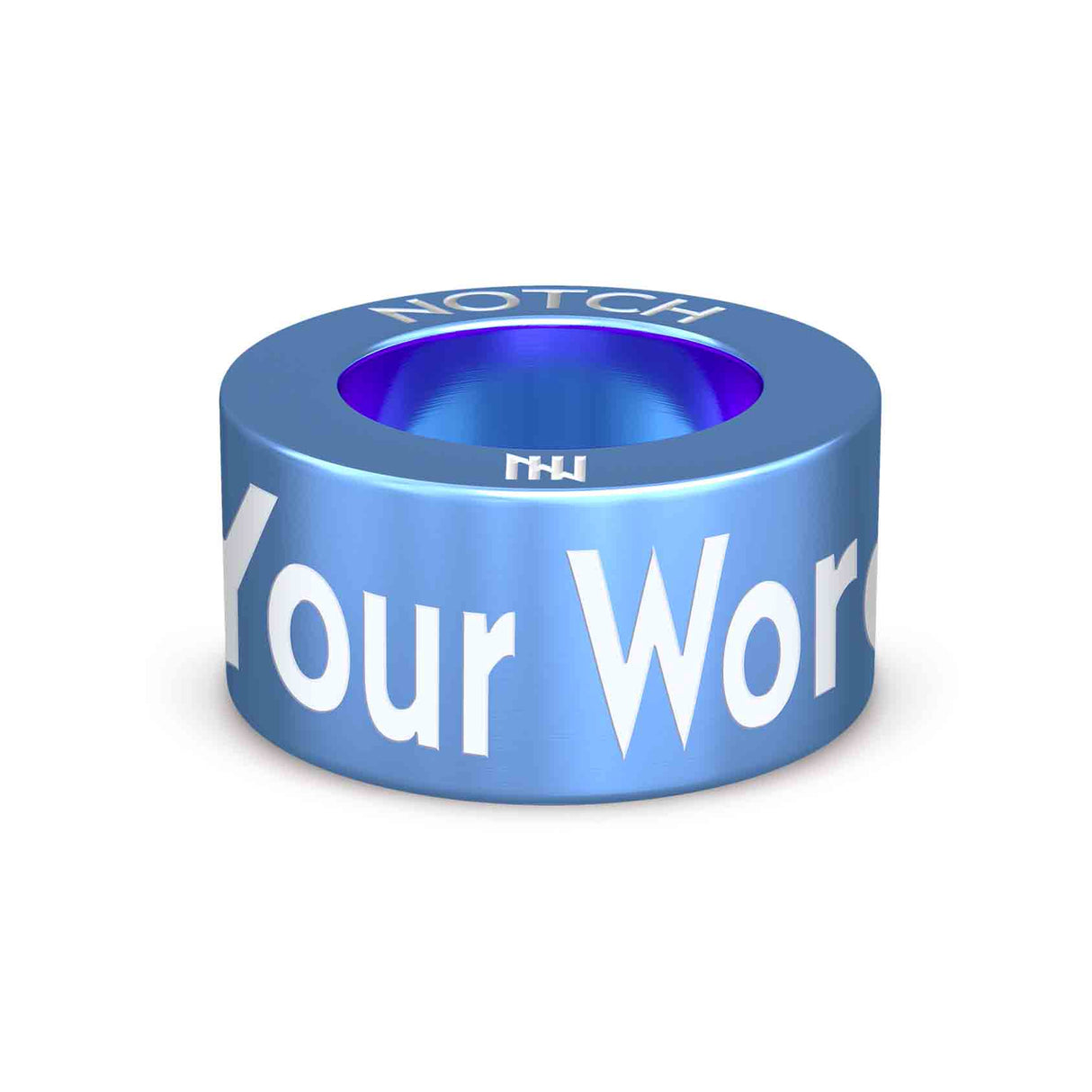 Tip-Top Turquoise Personalised NOTCH Charm