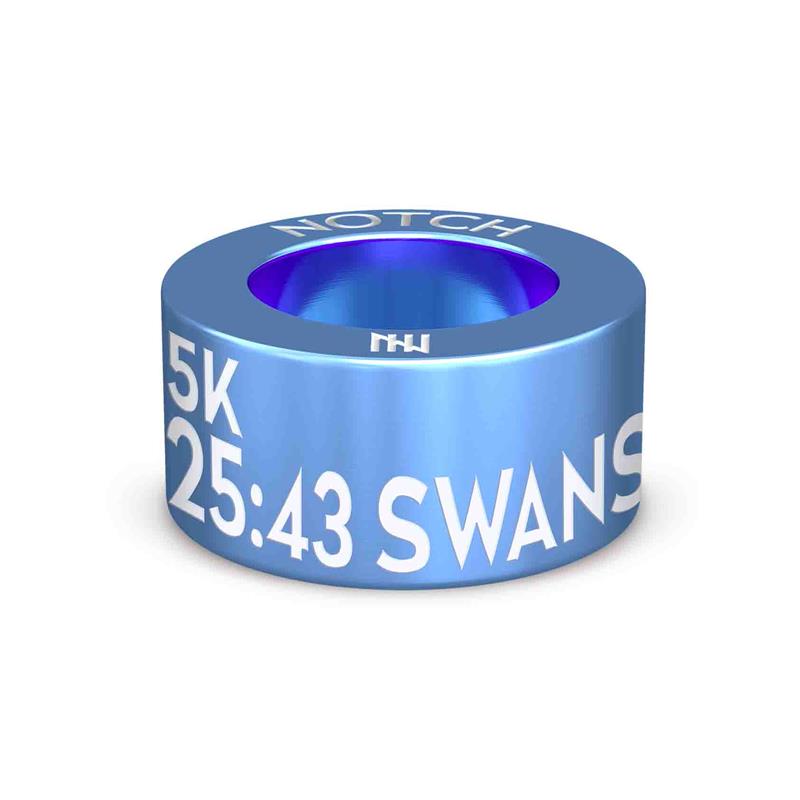 My 5K Time NOTCH Charm