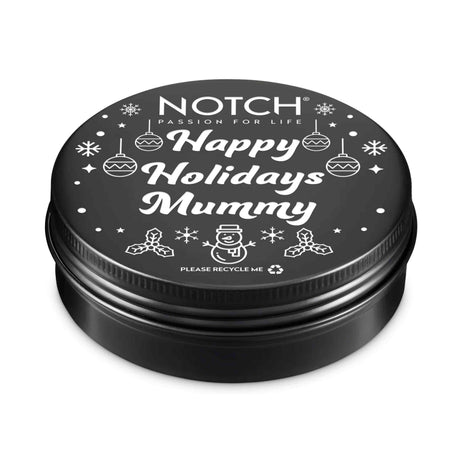 Large Happy Holidays Tin - Personalised