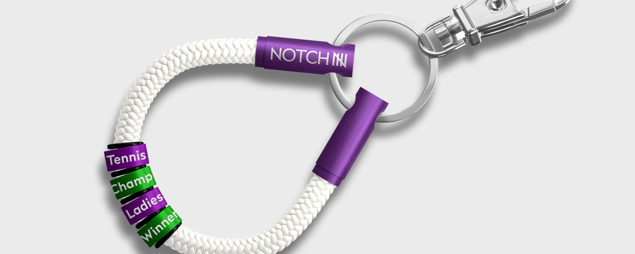 Blue Cord NOTCH Loop with blue aluminium ends – NOTCH®