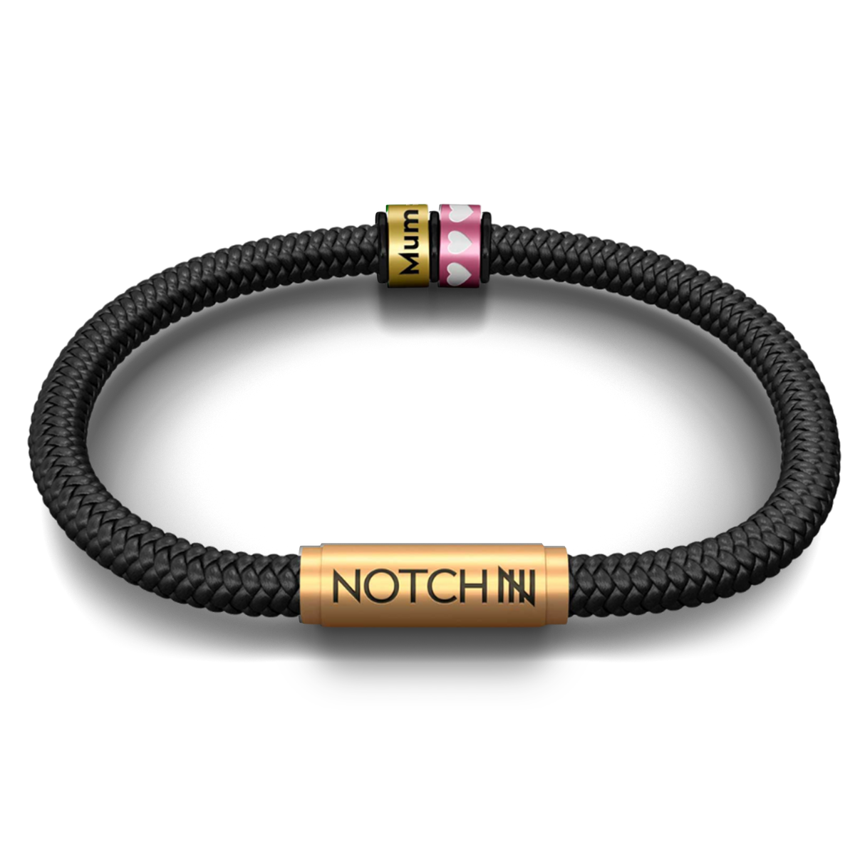 MUM BRACELET PLUS TWO NOTCH CHARMS