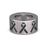 Long Covid Awareness Ribbon NOTCH Charm