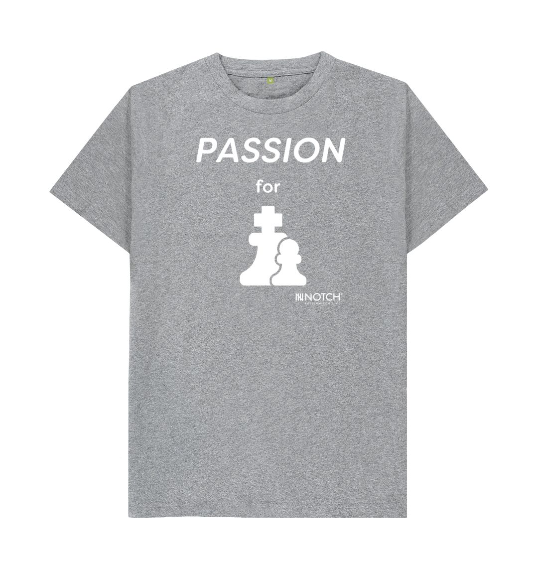Athletic Grey Men's Passion For Chess