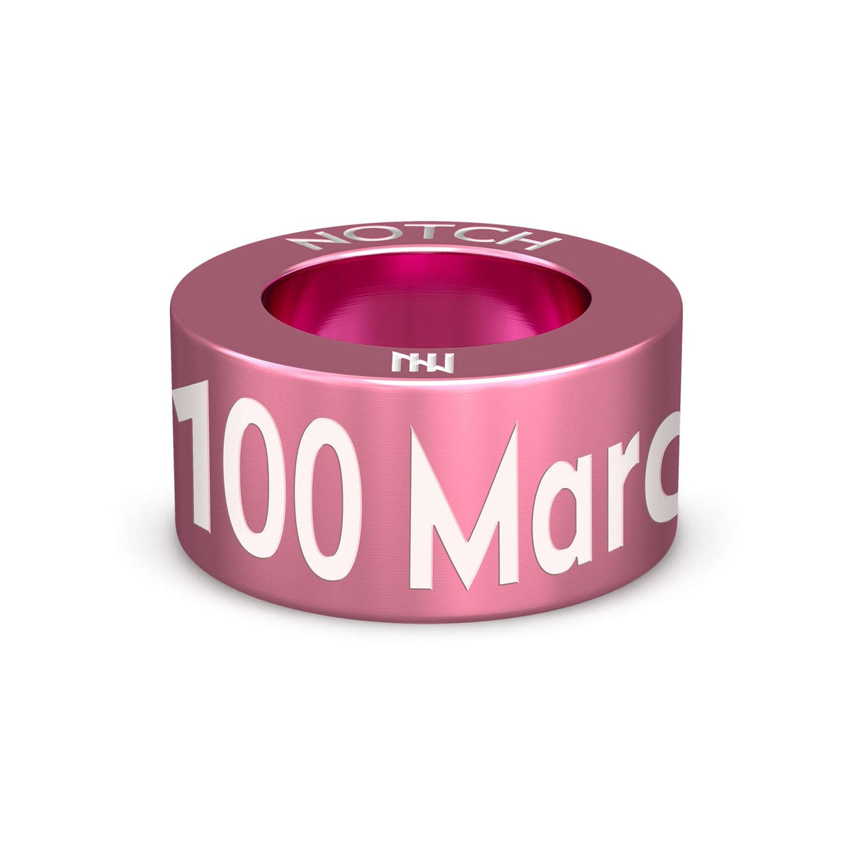 100 Marathon Club NOTCH Charm