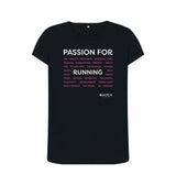Black Women's Passion for Running T-Shirt
