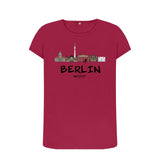Cherry Berlin 25.2 Black Text Women's T-Shirt