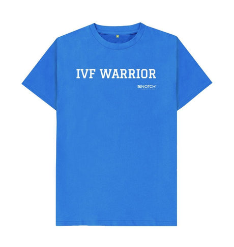 Bright Blue Men's IVF Warrior T-Shirt