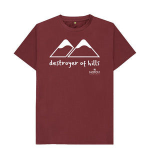 Red Wine Men's Destroyer of Hills T-Shirt