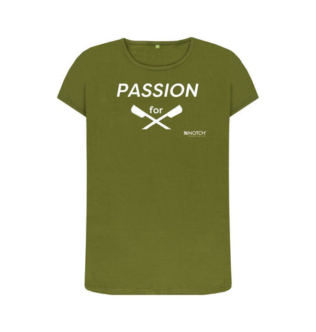 Moss Green Women's Passion For Rowing