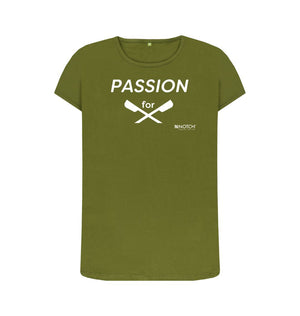 Moss Green Women's Passion For Rowing