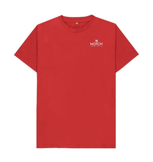 Red Men's Small Notch Logo T-Shirt