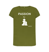 Moss Green Women's Passion For Chess T-Shirt