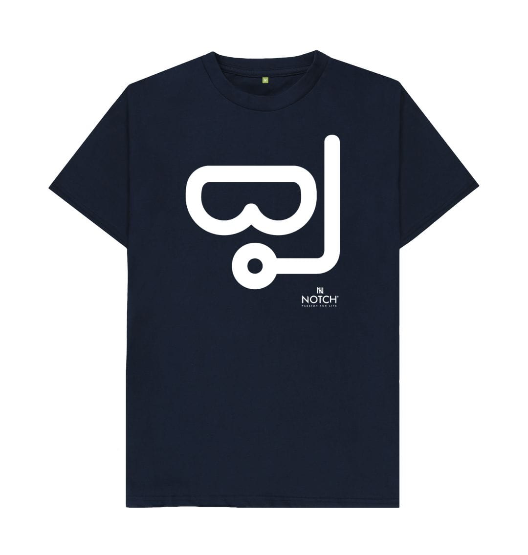 Navy Blue Men's Snorkel T-Shirt
