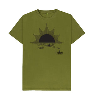 Moss Green Men's Sunset T-Shirt