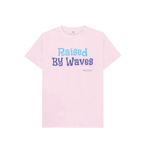 Pink Kid's Raised By Waves T-Shirt