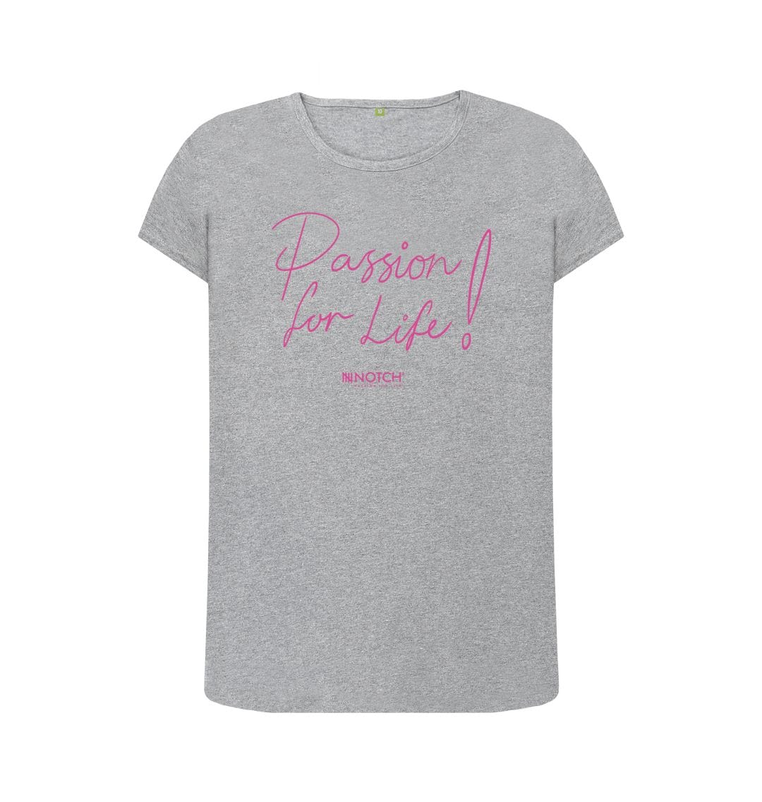 Athletic Grey Women's Pink Passion for Life