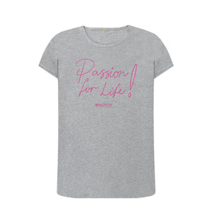 Athletic Grey Women's Pink Passion for Life