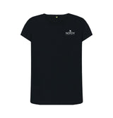 Black Women's Small Notch Logo T-Shirt