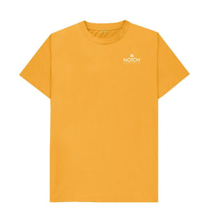Mustard Men's Small Notch Logo T-Shirt