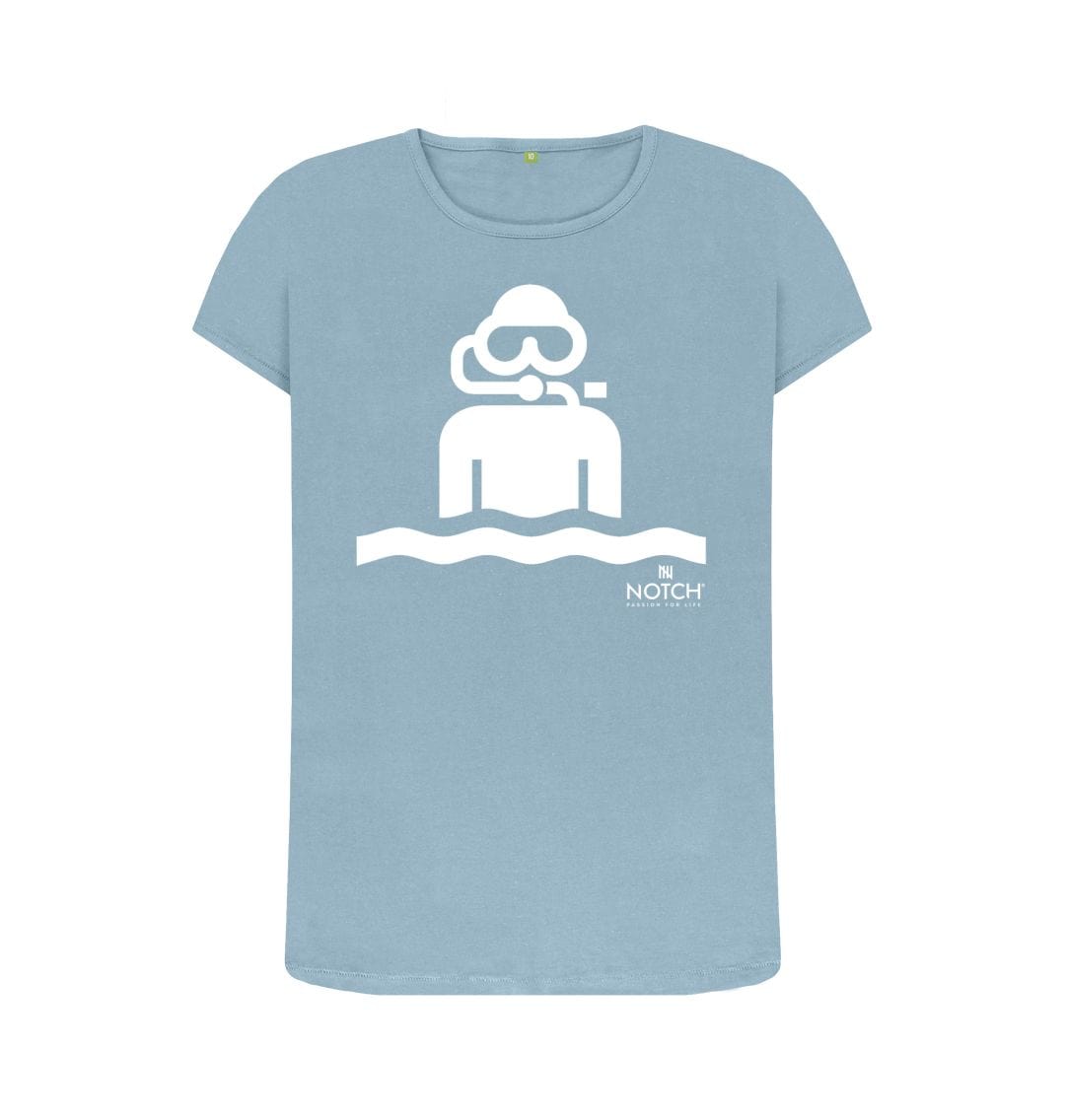 Stone Blue Women's Diver T-Shirt