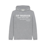 Athletic Grey Kid's IVF Warrior Hoodie