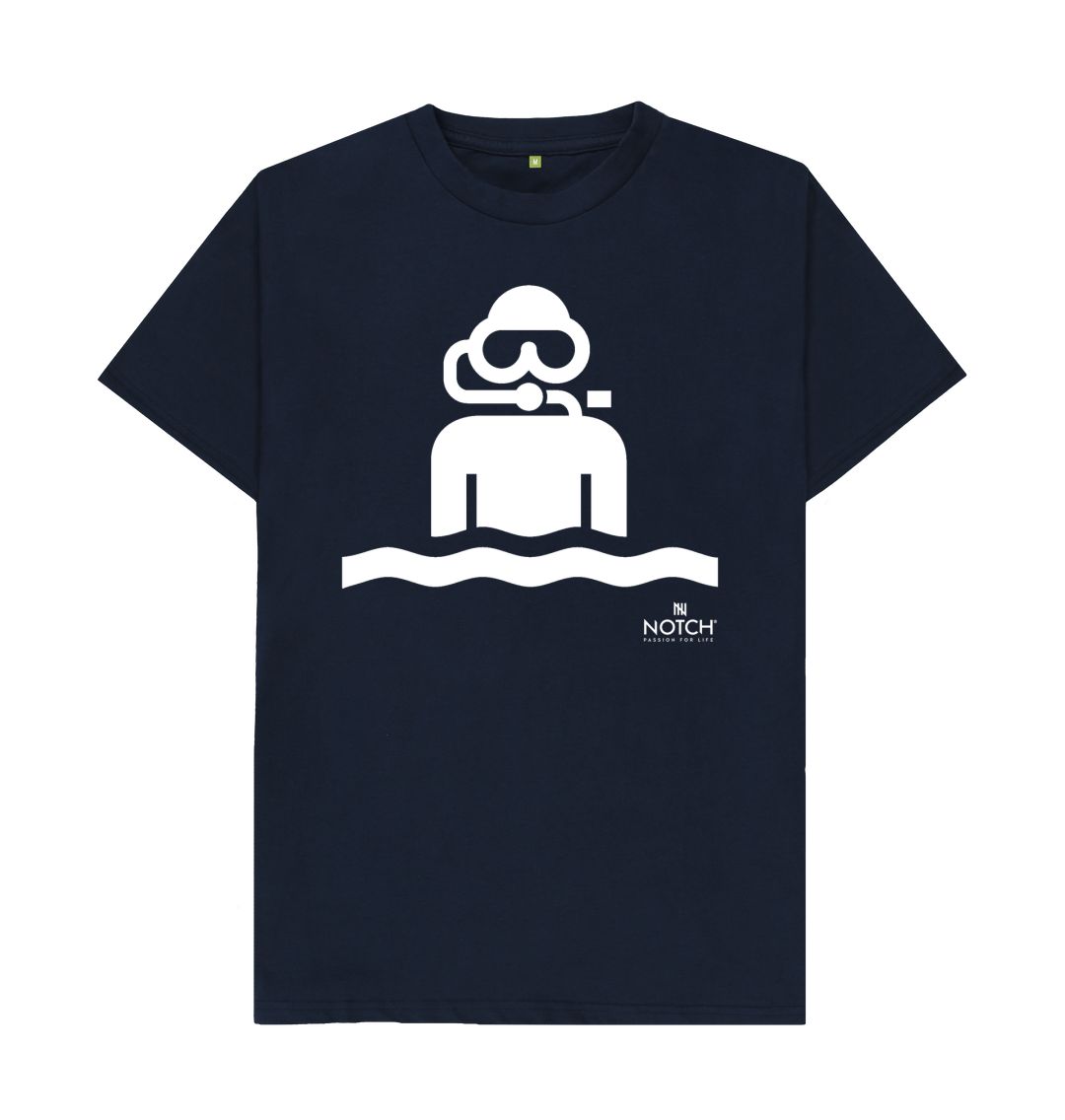 Navy Blue Men's Diver T-Shirt