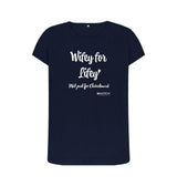 Navy Blue Women's Wifey For Lifey T-Shirt