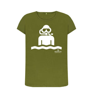 Moss Green Women's Diver T-Shirt