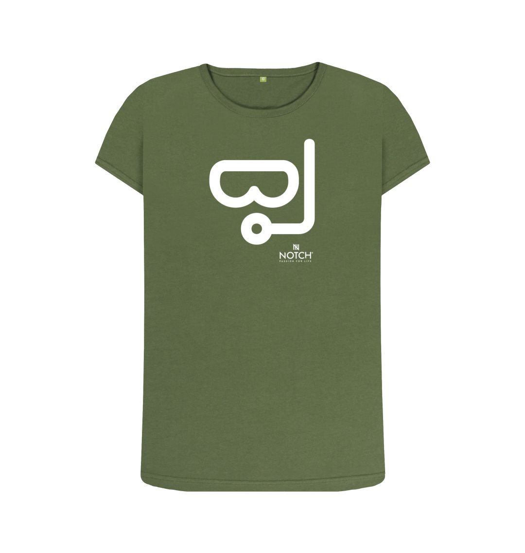 Khaki Women's Snorkel T-Shirt