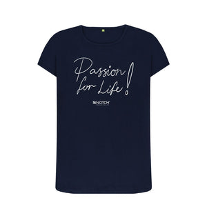 Navy Blue Women's Passion For Life T-Shirt