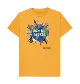 Mustard Men's Run The World T-Shirt