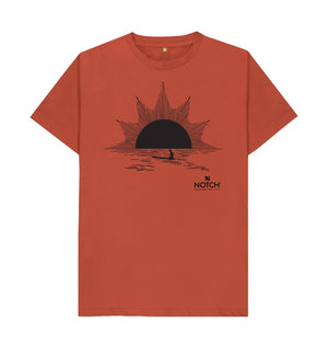 Rust Men's Sunset T-Shirt