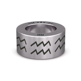 Aquarius Symbol NOTCH Charm