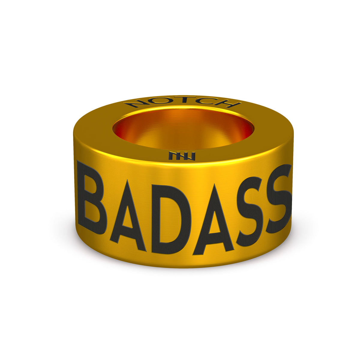 I RUN TO BE A BADASS NOTCH Charm
