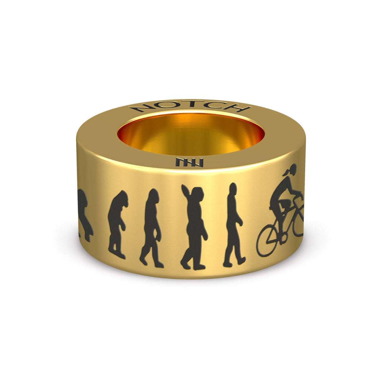 Born To Be...Cyclist Female NOTCH Charm