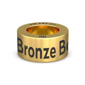 Bronze Boobs NOTCH Charm