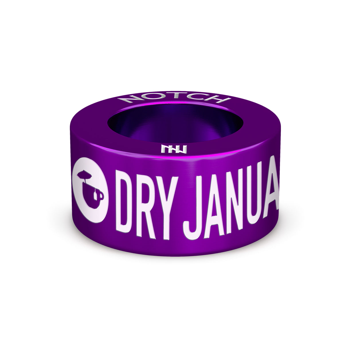 The Dry January® Challenge NOTCH Charm (Purple)