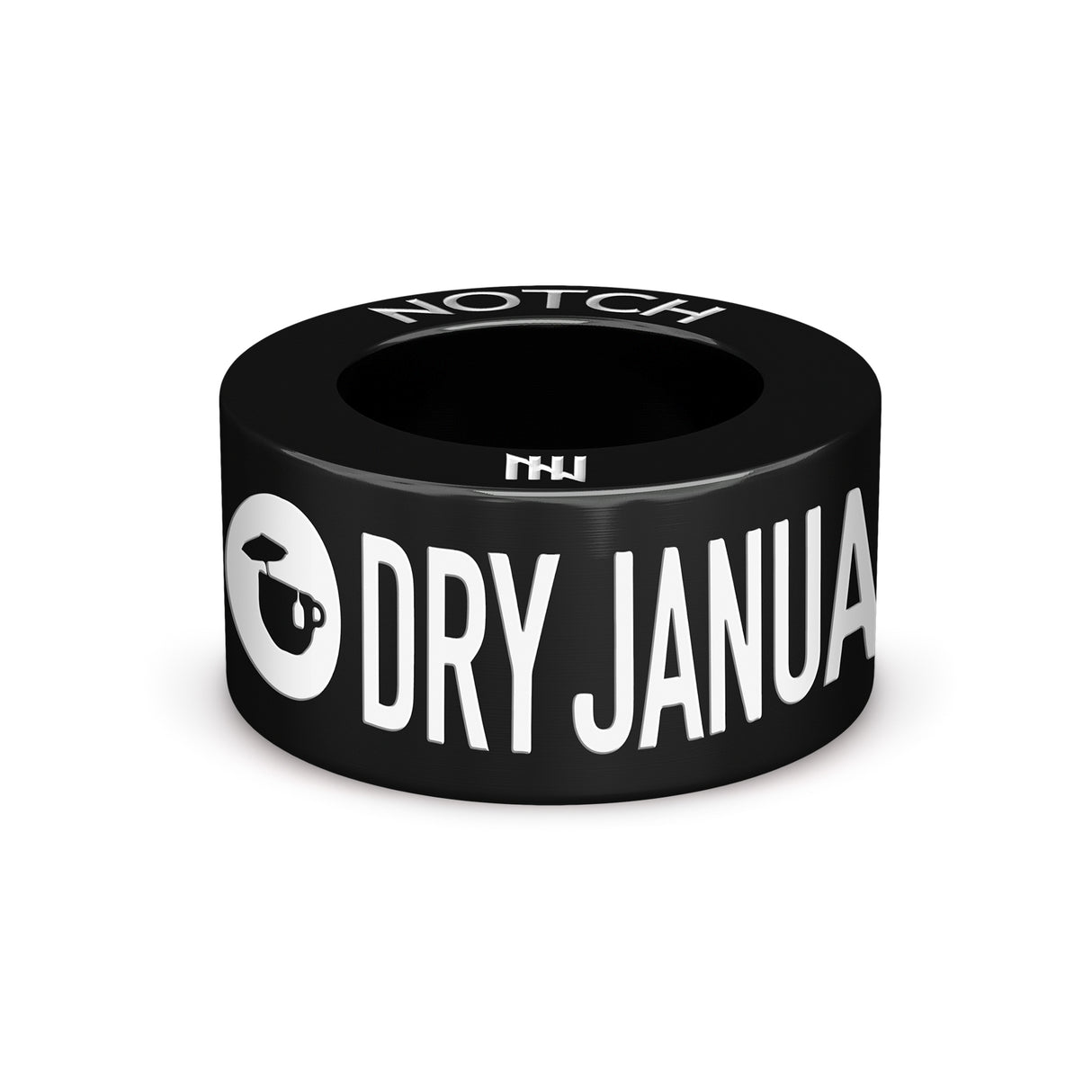 The Dry January® Challenge NOTCH Charm (Black)
