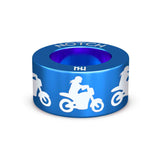 Motorcyclist Female NOTCH Charm
